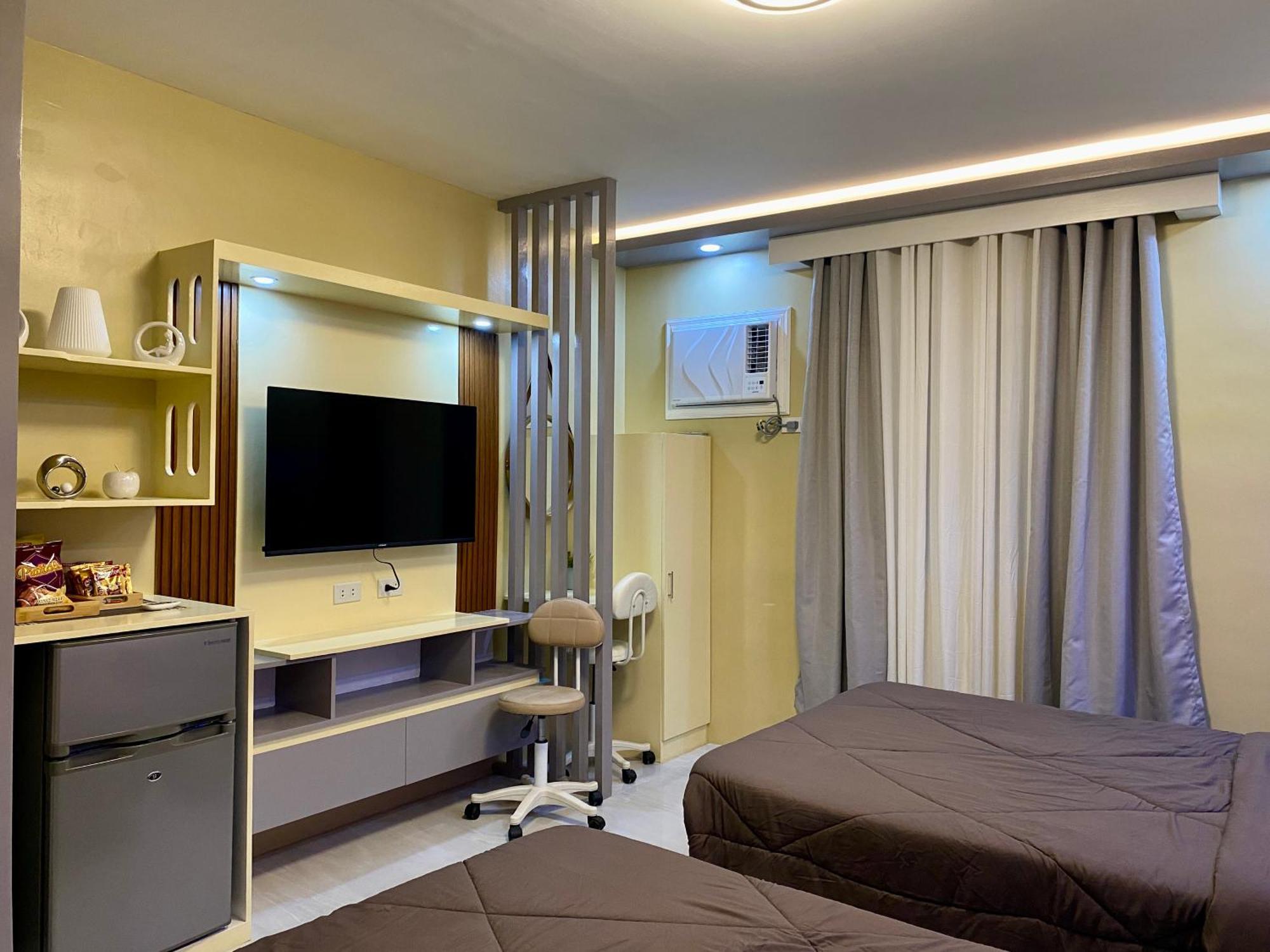 Gbf Premium Suite-Rm 207 Twin Hearts Residences 1 Рохас Сити Екстериор снимка